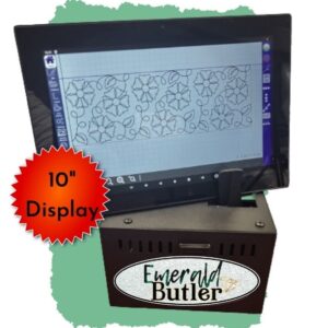10" EMERALD BUTLER QUILTING ROBOT